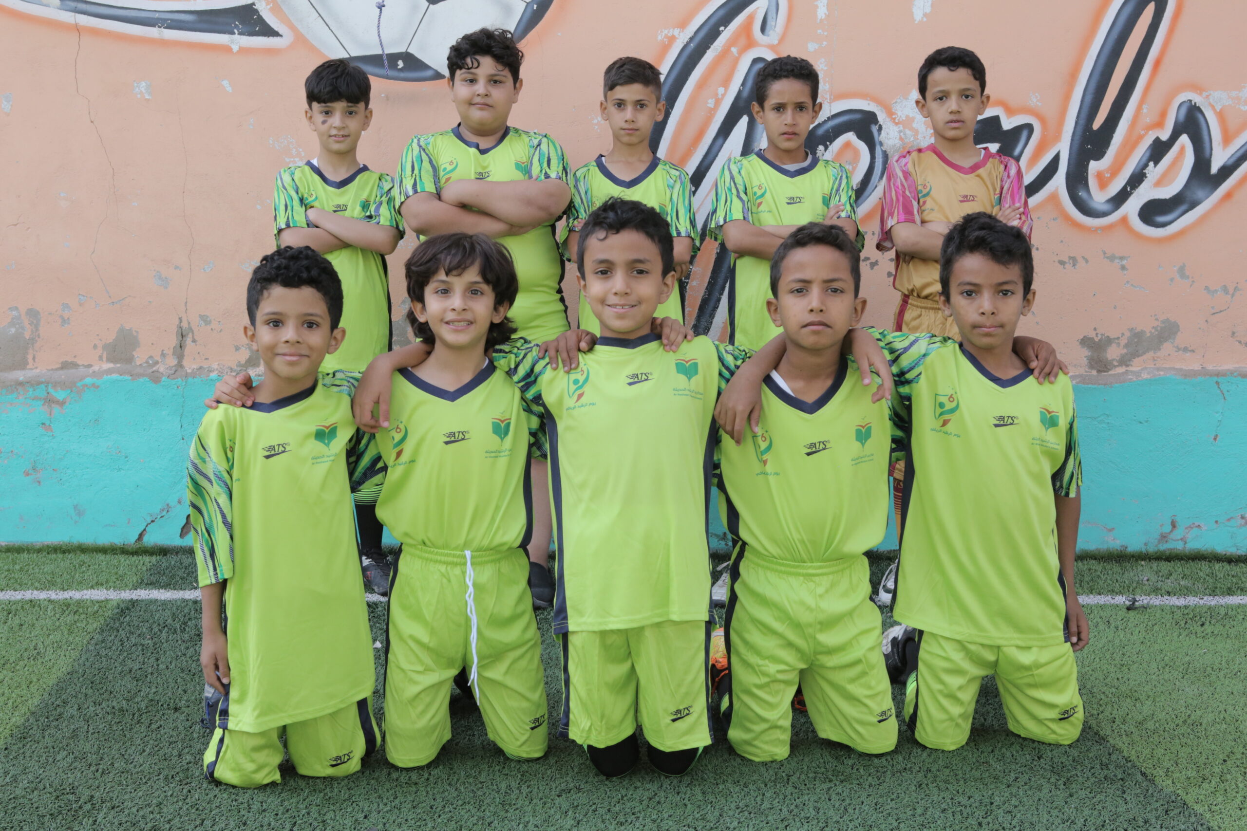 في افتتاح فعاليات يوم الرشيد الرياضي (6) لكرة القدم فرع الجامعة ومعين انجليزي إلى النهائي